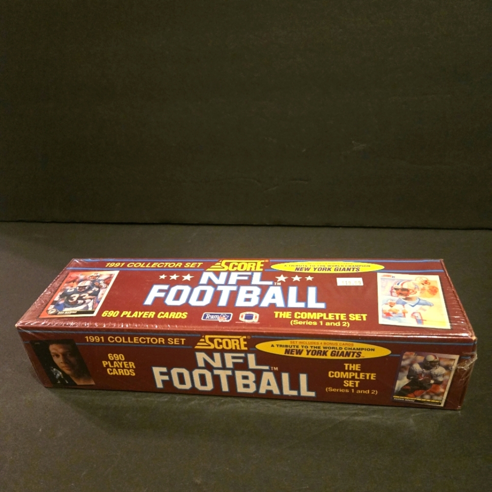 NEW 1991 SCORE NFL COLLECTOR 690 CARDS SERIES 1 & 2 COMPLETE SET FACTORY SEALED